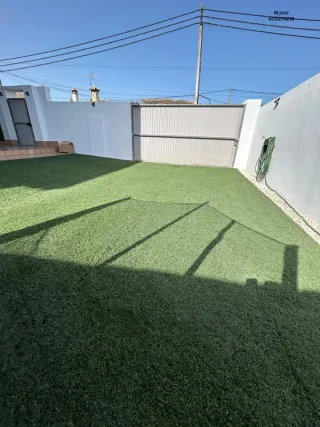 Césped artificial reciclado