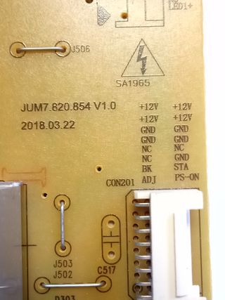 Fonte Alimentação JUM7.820.854.V1.0 SABA