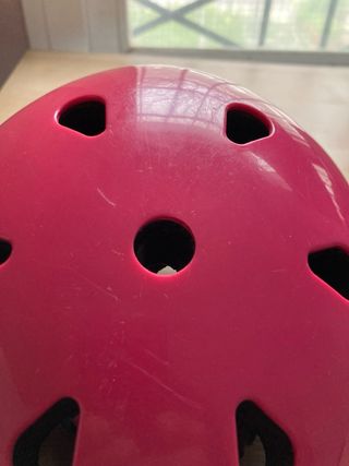 Casco rosa 4-10 años