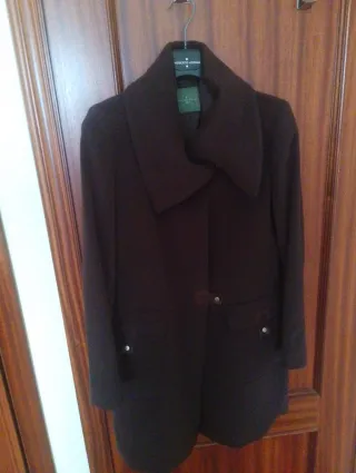 Abrigo lana Verino marrón