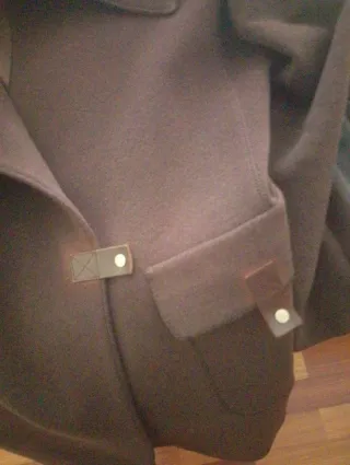 Abrigo lana Verino marrón