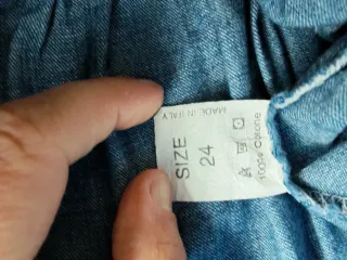 Abito estivo bimba Nicoletta jeans taglia 24 mesi