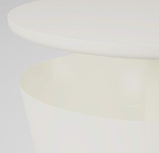 Mesa auxiliar Lierskogen Ikea blanca