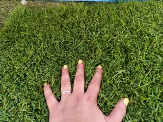 Césped artificial reciclado