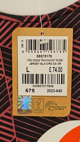 Maglia Galles Rugby Macron L