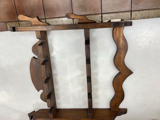 Copero de madera rústica