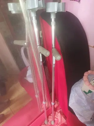 Muletas en perfecto estado