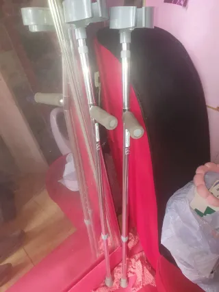 Muletas en perfecto estado