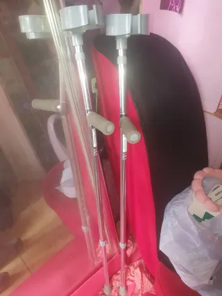 Muletas en perfecto estado