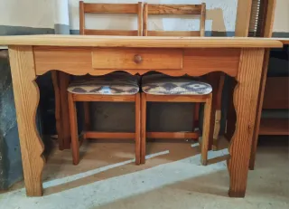 Mesa  cocina madera norte