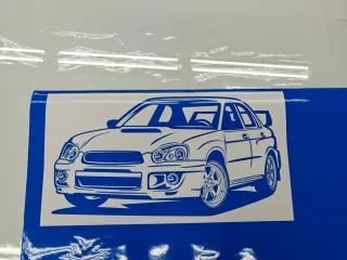 Pegatina subaru impreza