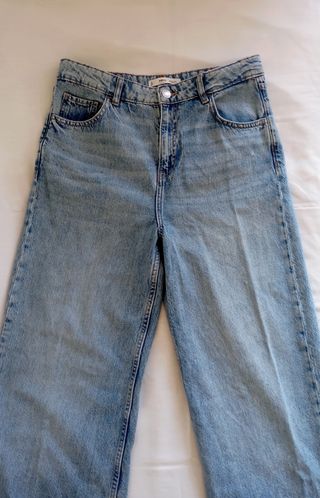 Pantalón tejano mujer