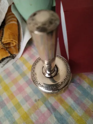 Brocha plata ingles con sellos