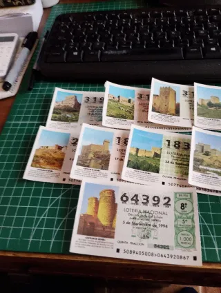 Décimos de Lotería Nacional