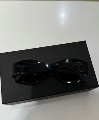 Gafas de Sol Chanel Negras y Doradas