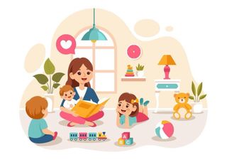 Niñera con experiencia- cuidadora de niños p/hora