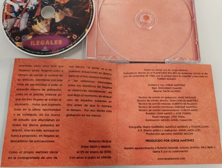 LOS ILEGALES, directo 1986, CD, nuevo