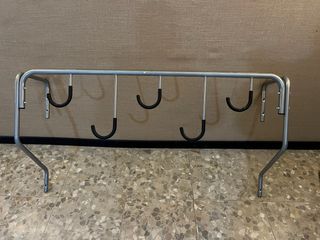 Perchero Metálico con Ganchos de Goma