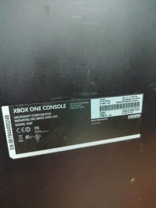 CONSOLA XBOX ONE 1540 PIEZAS