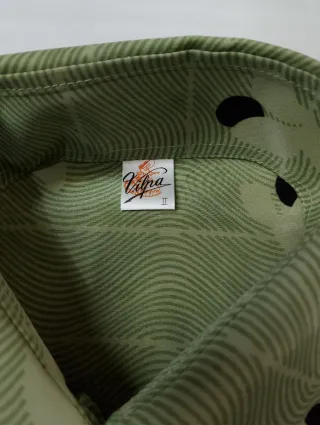 Camicia VILPA Vintage 70s Verde - New Box