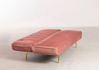 Sofa cama 3 plazas en terciopelo Ellmy sklum