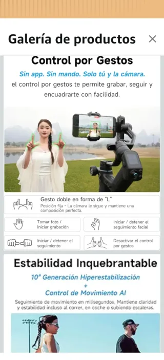 Gimbal 3 ejes Scorp kit mini 3