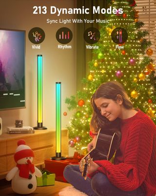 Barras de Luz LED RGB con mando y app. 2 unid