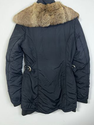 Parka max mara M/L abrigo chaqueta azul