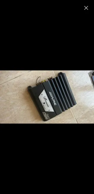 Subwoofer coche MTX y etapa