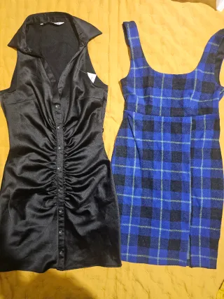 Conjunto mujer chaqueta y vestidos XS