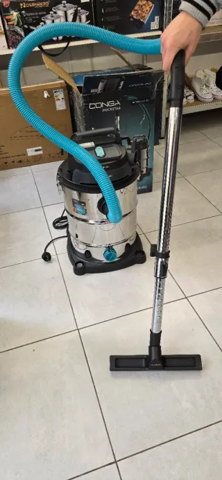 Conga Rockstar Wet&Dry Steel Pro Aspirador