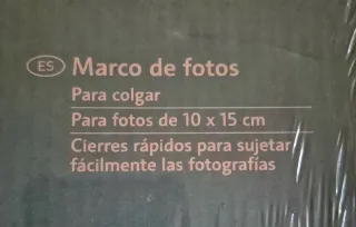 Marco-corazón para 6 fotos
