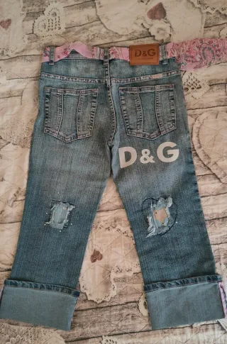 Jeans Capri Dolce&Gabbana vintage