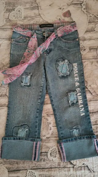 Jeans Capri Dolce&Gabbana vintage