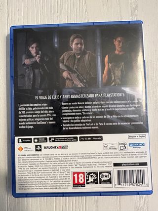 PS5 The Last of Us Part II Remastered