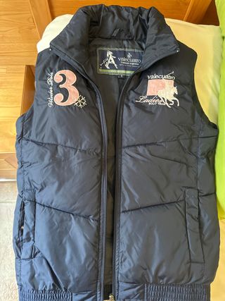 Chaleco plumas Valecuatro talla S-M