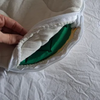 Colchón capazo bebé Ecus Kids Organic 72x33 cm