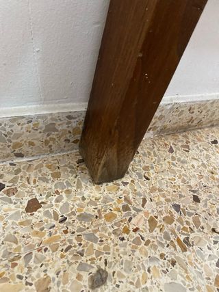 Cabecero y pie de cama antiguos madera de roble