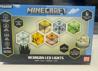 Paladone Hexagon Luces LED Minecraft