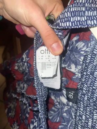 Pantalone donna floreale