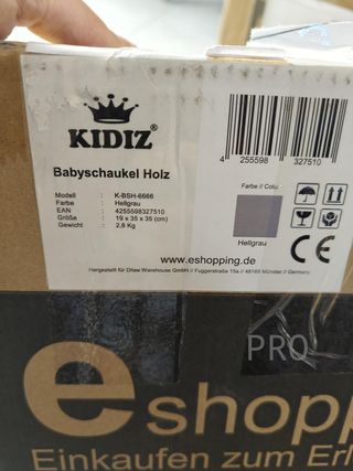 Juego de Columpio para niños KIDIZ