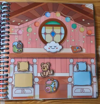 Libro interactivo la casita de Bluey