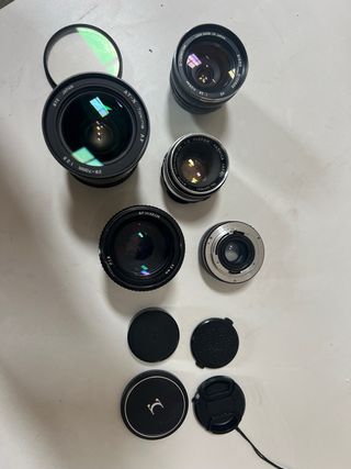 Obetivos de cámara Nikon Tonkina sigma yashica