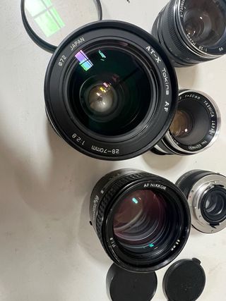 Obetivos de cámara Nikon Tonkina sigma yashica