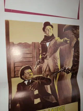 Locandina film Stanlio e Ollio anni 70
