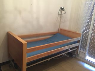 Cama articulada madera elevación BARCELONA