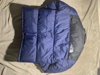 The North Face 700 Navy Blue & Black Puffer Jacket