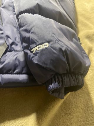 The North Face 700 Navy Blue & Black Puffer Jacket
