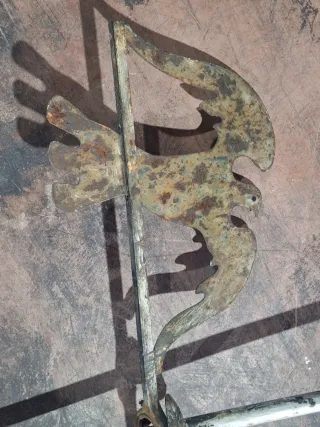 Veleta de hierro forjado