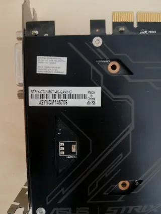 ASUS STRIX GTX 1050 Ti 4GB